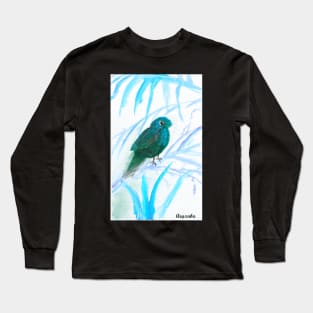 Blue Bird of Happiness Long Sleeve T-Shirt